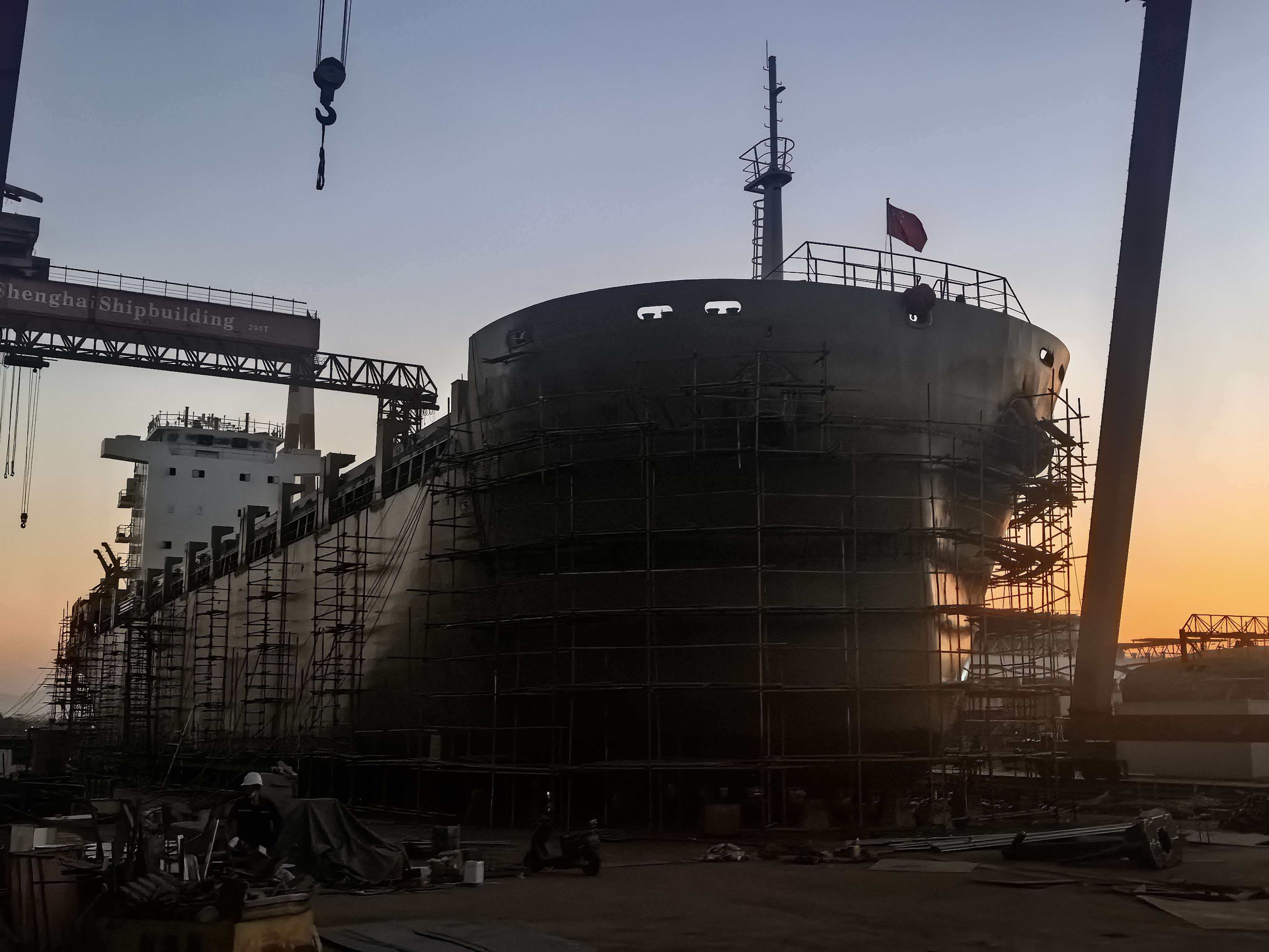 出售553箱集装箱船